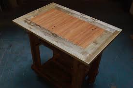 custom kitchen island table with leaves