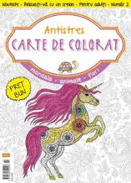 Antistres mandale de colorat cu animale. Antistres Carte De Colorat Extra Publishing