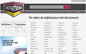Definitions Conoce El Significado Y La Pronunciacion De Las Palabras Con Este Diccionario Para Multiples Idiomas Recull Diari Pronunciacion Diccionario Palabras
