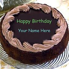 Chocolate Birthday Cake Images Free Download Write Your Name On Beautiful Round Chocolate Cake For Happy Birthday Wishes Name Profile Pictures Free Dow Anniversary Cake Pictures Cake Name Anniversary Cake