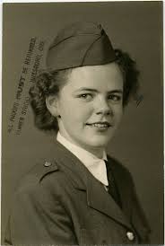 Patsy Patterson in uniform · heritage