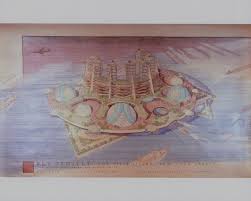 Frank Lloyd Wright Association, Key Project for Ellis Island, New York  Harbor
