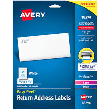 Download pdf file compatible with avery® 5160 disclaimer templates provided herein are compatible with different labels providers, including avery®, sheetlabels.com, onlinelabels.com, herma and others. Avery Easy Peel Address Labels Sure Feed Technology Permanent Adhesive 1 X 2 5 8 3 000 Count 5160 Walmart Com Walmart Com