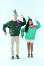 Stay sharp this halloween with a do it yourself cactus costume! Pin On Roommates College Life
