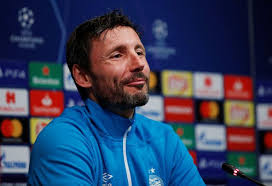 Mark van bommel has been officially confirmed as head coach of bundesliga side wolfsburg. Psv Eindhoven Coach Mark Van Bommel At A Press Conference In Barcelona On Monday Midfielder Messi Shirt Tottenham Hotspur Football