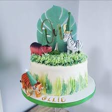 4.8 out of 5 stars. Jungle Themed Leaf Age Cake Topper Personalised Age Birthday Etsy