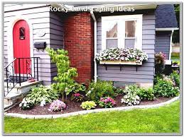 If, for instance, you have a formal style home, like a colonial revival, you should choose a fairly formal landscape garden that closely frames the perimeter of your house. Landscaping Ideas And Inspiration Landscaping Lovers Garden Front Of House Farmhouse Landscaping House Landscape