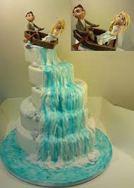 Creative Cake Art Wedding Cakes 65090 Waterfall Wedding Cake By Www Creativecakea Via Flickr Waterfall Cake Cool Wedding Cakes Waterfall Wedding