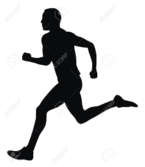 4506982 Abstract Vector Illustration Of Marathon Runner Stock Vector Runner Running Silhouette Jpg 1123 1300 Running Tattoo Silhouette Sports Images