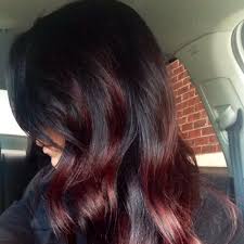 Caramel highlights create further dimension, giving your locks instant shine and depth, as well as a youthful glow. 50 Black Cherry Hair Color Ideas For The Sweet Sour Hair Motive Hair Motive