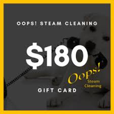 99.66% of 150k+ ratings are excellent! 200 Gift Card Oops Steam Cleaning