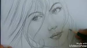 Contoh Soal K 13 Kelas 3 Sketsa Wajah Wanita Cantik Dari Pensil