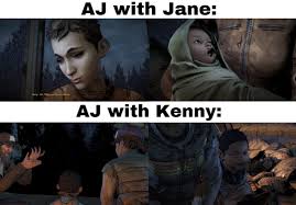 AJ is Team Kenny : r/TheWalkingDeadGame