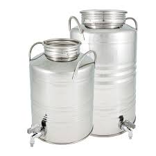 Fut Inox Avec Robinet Huile Olive Et Liquide Alimentaire