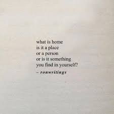 Ron On Instagram What Is Home In 2020 Writing Poetry Instagram Tattoo Quotes
