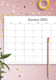 Download 2021 calendar printable with holidays, hd desktop wallpapers, yearly and monthly templates, 12 months, 6 months, half year, pdf, ms word, excel, floral and cute. Printable 2020 Calendars Templates Download Pdf