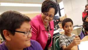 Photos: Superintendent Darienne Driver leaving MPS