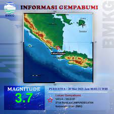 Gempa hari ini « gempa bumi « gempa terkini. Gempa 3 7 Sr Di Lampung Selatan Getaran Hingga Bandar Lampung Kumparan Com