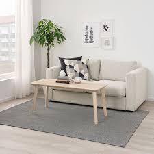 Tiphede Rug Grey White 155x220 Cm Ikea Rugs
