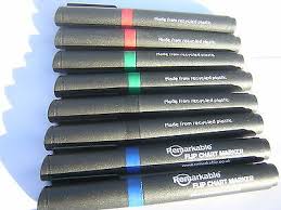 8 Recycled Eco Friendly Remarkable Flip Chart Marker Pens 8