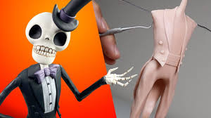 How To Make A Skeleton Model Out Of Clay Sculpting A Dapper Skeleton Sculpting Kit Reveal Giveaway Polymer Clay Tutorial Ace Of Clay Youtube In 2020 Polymer Clay Tutorial Clay Tutorials Clay
