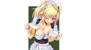 3840×2160px (4k ultra hd), 1920×1080px (full hd), 1600×900px, 1280×800px. 2811487 Blonde Anime Girls Beer Long Hair Waitress Ecchi Wallpaper Cool Wallpapers For Me