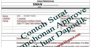 Universitas pembangunan bangsa fakultas kesehatan masyarakat jl. Contoh Surat Permohonan Persetujuan Pd Baru Di Luar Dapodik Kherysuryawan Id