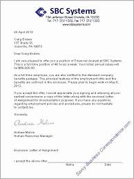 Job Offer Letter Example Inspirational A Job Offer Letter Format Business Letters Job Letter Business Letter Format Letter Of Employment