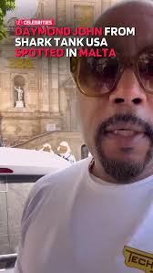 Shark Tank's @thesharkdaymond has been spotted roaming around Malta  learning about our rich history as he posted stories
