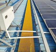 Solar Walkway FRP Moded Grating - TFcomposite