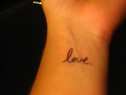 Darken the outlines when you are done with the image drawn. 40 Love Tattoos On Wrists