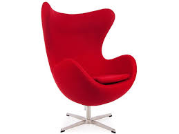 In 1958, arne jacobsen designed the egg for the lobby and reception areas of the royal hotel in. Egg Chair Arne Jacobsen Red