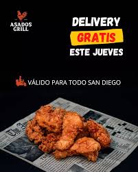 𝗛𝗼𝘆 𝗲𝘀 𝗝𝘂𝗲𝘃𝗲𝘀 𝘆 𝗦𝗮𝗻 𝗱𝗶𝗲𝗴𝗼 𝗹𝗼 𝘀𝗮𝗯𝗲!!! Sabe que si  ordenas en Asados Grill el Delivery es TOTALMENTE 🅶🆁🅰🆃🅸🆂 Activos de  11am a 8pm 🕗 Pide ahora a través del link