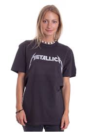 Metallica logo musician stencil, metallica, angle, text png. Metallica Logo Charcoal T Shirt Impericon Com At