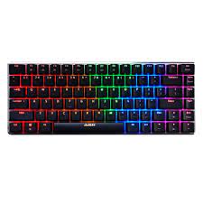 Es gibt ausnahmen, so sind die umlauttasten auf schweizer tastaturen fünffach beschriftet (als beispiel das ö: Ajazz Mechanische Tastatur Tragbar 82 Tasten Kaufland De