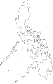 This map shows cities, towns, roads and railroads in philippines. Philippines Country Map Black White Solid Outline Maps Jpg Svg Png Pdf Eps Ai