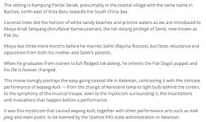 Pak ya is the local gangster in kelantan (known as gedebe in kelantanese dialect). Zurairi A R Auf Twitter Sabri Yunus Weaves Ramayana Culture Clash In Pak Dogo Https T Co Ljrwghnmyc My Malaymail Column Yday Sabri Returns To Explore Kelantanese Culture After Pok Ya Cong Codei This Time Taking
