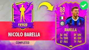 Nicolò barella fifa 20 • future stars sbc prices and rating. 88 Future Stars Barella Sbc Cheapest Solution Fifa20 88 Nicolo Barella Sbc Future Stars Sbc Youtube