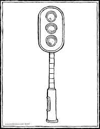 Wait for the time the road is safely empty. Traffic Light Kiddicolour