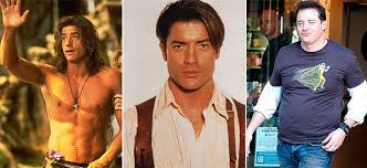 Brendan fraser was spotted on a beach in barbados with his three children on. 10 Hot Male Stars Then And Now Sheknows