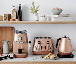 Delonghi Distina Kettle Coffee Copper Kitchen Decor Rose Gold Kitchen Kitchen Inspirations