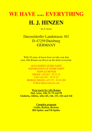 From their office in auckland area, usa guns ltd. Alfa Hinzen Spare Parts Catalogue By Alfa Hinzen Issuu
