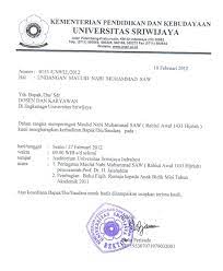 Undangan acara maulid nabi muhammad saw. Detil Pengumuman Universitas Sriwijaya Indralaya Sumatera Selatan