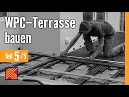 Wpc ist witterungsbeständiger und langlebiger als holz. Version 2013 Wpc Terrasse Bauen Kapitel 5 Wpc Dielen Verlegen Youtube