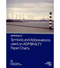Np5011 Symbols And Abbreviations Used On Admiralty Charts 7th Edition 2018