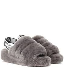 Entdecke unsere neue kollektion von damen sandalen bei asos. Ugg Sandalen Fluff Yeah Aus Shearling Mytheresa Uggs Pantoffeln Lammfell