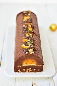 Buche De Noel Chocolat Au Lait Et Clementine Recette Recette Dessert Noel Buche De Noel Dessert Noel