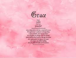 Meaning Of The Name Grace Namemeaningsonline Com In 2020 Girl Names With Meaning Names With Meaning Ashley Name