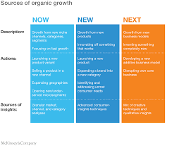 Now New Next How Growth Champions Create New Value Mckinsey Company New Growth Growth Value Innovation