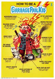 Virtual 'drink & draw' class with tai. How To Be A Garbage Pail Kid 1986 Concepto De Art Spiegelman Www Facebook Com Insectosmx Garbage Pail Kids Garbage Pail Kids Cards Pail